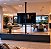 Suporte Giratório TV _ Fixação Móvel e Teto - Tubo Preto - Chapa TV Vidro Preto - Sob Medida - Para TV’s de 32” a 75” - Imagem 8