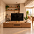 Suporte Giratório TV _ Fixação Móveis - Altura Sob Medida - Cor Dourado - Para TV’s de 32” a 55” - Imagem 9