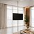 Suporte Giratório TV _ Fixação Piso e Teto - Vários Tamanhos e Cores - Para TV’s de 32” a 85” - Imagem 1