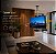 Suporte Giratório TV _ Fixação Teto _ Com regulagem de Altura e Prateleira _ Aço Inox Polido ou Escovado - Para TV’s de 32” a 55” - Imagem 2