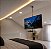 Suporte Giratório TV _ Fixação Teto _ Com regulagem de Altura e Prateleira _ Aço Inox Polido ou Escovado - Para TV’s de 32” a 55” - Imagem 11