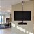 Suporte Giratório TV _ Fixação Teto _ Altura Sob Medida _ Com prateleira_ Várias Cores _ Para TV’s de 32” a 55” - Imagem 1