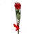 105 - 1 Rosa embalada para presente - Imagem 1