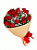Buquê de 15 rosas vermelhas no Kraft - Imagem 1