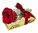 103 - Rosa embalada e Ferrero - Imagem 1
