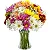 733 - Margaridas coloridas no vaso - Imagem 1