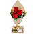 107 - Arranjo com 3 rosas e Ferrero - Imagem 1