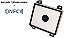 Leitor de código de barras 1D 2D QRCode com leitor NFC para uso embarcado, - 21030900R-HE - Imagem 1