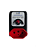 Dimmer 1000W Bivolt Preto com Vermelho - Imagem 1