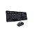 KIT TECLADO MOUSE LOGITECH MK120 USB PRETO (ABNT2 BRASIL) - Imagem 2