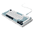 TECLADO MECANICO 75% PCYES ARKEUM SUMMIT EDITION SWITCH BLUE - AKSM75BBR - Imagem 2