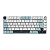 TECLADO MECANICO 75% PCYES ARKEUM SUMMIT EDITION SWITCH BLUE - AKSM75BBR - Imagem 1