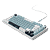 TECLADO MECANICO 75% PCYES ARKEUM SUMMIT EDITION SWITCH RED - AKSM75BBR - Imagem 2