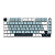 TECLADO MECANICO 75% PCYES ARKEUM SUMMIT EDITION SWITCH RED - AKSM75BBR - Imagem 1