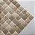 KIT Com 100 Placas - Pastilha Resinada Ladrilho Placa MÁRMORE TRAVERTINO - Imagem 1