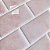 KIT - Azulejo Metrô Pink Concrete - KIT 10 Placas - Imagem 2