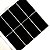 Azulejo Linea Black - Rejunte Branco - 1 Placa - Imagem 1