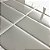 Azulejo Metrô Linea Gray - Rejunte Branco - 1 Placa - Imagem 2