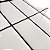 Azulejo Metrô Linea White - Rejunte Preto - 1 Placa - Imagem 2