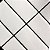 Azulejo Metrô Linea White - Rejunte Preto - 1 Placa - Imagem 3