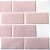 Azulejo Metrô Rosa Quartzo - 1 Placa - Imagem 1