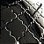 Pastilha Adesiva Resinada Bali Black - Rejunte Preto - 1 Placa - Imagem 2