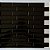 Pastilha Adesiva Resinada Bricks Black - Rejunte Preto - 1 Placa - Imagem 1