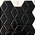 Pastilha Adesiva Resinada Cube Black - Rejunte Preto - 1 Placa - Imagem 1