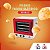 Forno Multiuso Progás Turbo Fast Oven 4 esteiras Vermelho - PRP-004 G2 Elétrico - 220V - Imagem 7