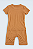 Macacão Curto Sem Zíper e Sem Botões - Caramelo - Imagem 3