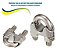 Grampo Clip Inox Cabo De Aço 1/4 (06mm) Náutico Barco | Produtos Náuticos - Imagem 3