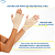 Luva Curta Antiderrapante Proteção Solar Fpu50+ Uv | Produtos Náuticos - Imagem 3