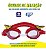 Óculos De Natação Infantil Anti-embaçante Liga De Justiça Dc | Produtos Náuticos - Imagem 8