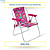 Cadeira Infantil De Praia Em Aluminio Com Estampa Divertida | Produtos Náuticos - Imagem 3