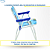 Cadeira Infantil De Praia Em Aluminio Com Estampa Divertida | Produtos Náuticos - Imagem 4