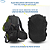 Mochila Crampon 38 Litros Trilhas e Rumos Camping Trekking - Imagem 7