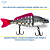 Isca Artificial Albatroz Fishing Sapeka 10cm 16g | Produtos Náuticos - Imagem 2