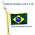 Bandeira Do Brasil Náutica Para Barcos Lanchas 33 cm X 47 cm | Produtos Náuticos - Imagem 4