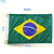 Bandeira Do Brasil Náutica Para Barcos Lanchas 33 cm X 47 cm - Imagem 3