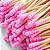 100 Palitos De Madeiras 2 Pontas Designer Sobrancelhas Micro - Imagem 6