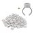 Kit Com 10 Aneis Batoque + 100 Batoques Micro - Imagem 1