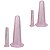 2 Kit 2 Copo Ventosa Silicone Massagem Rosto Face Vácuo Skin - Imagem 1