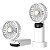 Ventilador Portátil Mão Extensão Cílios Seca Cola Digital - Imagem 2