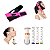 Massageador Redutor Papada Pescoço + Faixa Cinta Afina Rosto - Imagem 1