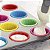 12 Mini Forma Bolo Silicone  Assadeira Cupcake Muffin - - Imagem 3