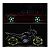 20 Adesivo Refletivo Acabamento Rodas Carro Moto Bicicleta - Imagem 3