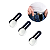 3 Extensor Alargador Aumenta Botão Calça Bermuda Saia Jeans - Imagem 1