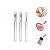 Kit 3 Pincel Silicone Unhas Degrade Lip Gloss Batom Make - Imagem 1
