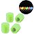 4 Bico Tampa Válvula Pneu Carro Moto Bike Universal Luminoso - Imagem 1