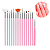 Kit 15 Pinceis Unha Manicure Aplica Gel Uv Porcelana Acrigel - Imagem 2